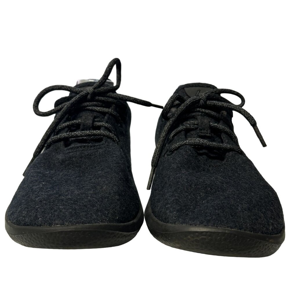 Allbirds Wool Runners Sneaker Mens Size 9 Black Merino Wool Low Top Shoes - Picture 2 of 15